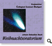 CD-Cover: Johann Sebastian Bach: „Weihnachtsoratorium“